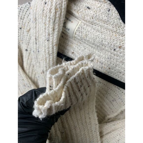 COTTON ON CASUAL WATERFALL OVERSIZED KNIT SWEATER WOMENS OSFM CREAM - Picture 5 of 6